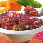 Australian Red Cabbage with Orange and Mandarin Appetizer
