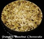 American Pumpkin Hazelnut Cheesecake Dessert