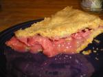 American Fresh Strawberry Rhubarb Pie 1 Dinner