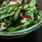 American Spinach Pomegranate Salad Recipe Appetizer