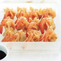Chinese Steamed Prawn Wontons Appetizer
