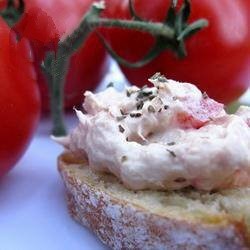 American Dip Apero Express to the Tuna and the Tomato Appetizer