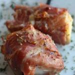 Skewers of Cod to Parma Ham recipe