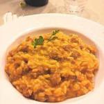 Italian Risotto with Pumpkin and Sausage Appetizer
