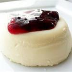 Panna Cotta with Strawberry Rhubarb Compote recipe