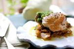 American Braised Chicken Thighs With Caramelized Fennel Recipe Dinner