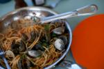 American Bucatini With Red Clam Sauce Recipe Appetizer