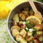 French Potato Salad Lemony Appetizer