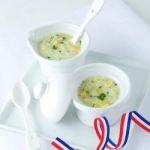 French The Quinotto Bright Green in the Gruyere France Based Appetizer