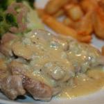 British Pork with Cheese Sauce Appetizer