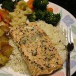 Italian Salmon with Herb Crust Appetizer