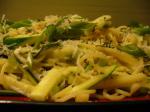 Italian Garlic Lovers Fettuccine With Olive Oil Garlic and Zucchini Dinner