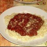 Spaghetti Bolognaise 1 recipe