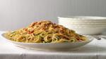 Spicy Spaghetti with Pancetta and Toasted Bread Crumbs recipe