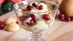 Zabaglionetopped Cranberries and Pears recipe