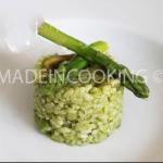 Australian Risotto of Asparagus and His Cream to the Roquette Dinner