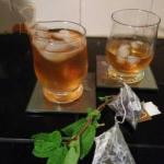 Australian Iced Tea with Mint Drink