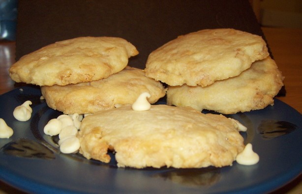 Australian White Chocolate Chip Lemon Cookies Dessert