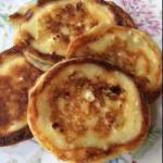 Israeli/Jewish Pancakes with White Cheese Appetizer