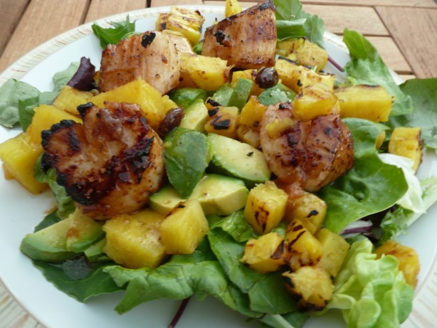 Caribbean Caribbean Grilled Scallop Salad Dinner