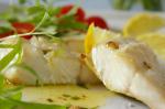 British Easy Halibut Fillets with Herb Butter Appetizer