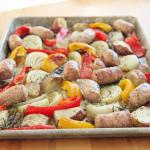 Italian Roasted Italian Sausage Peppers and Onions Appetizer
