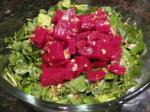 French Beet and Watercress Salad Appetizer