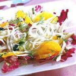 American Fennel with Radicchio and Orange Appetizer