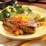 Indian Tuna Steaks with Salsa Appetizer
