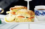 Parmesan And Chive Scones With Smoked Salmon Recipe recipe