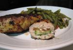 American Chicken Breasts Stuffed with Zucchini Tomato and Basil Dinner