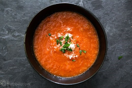 Italian Tomato and Bread Soup pappa Al Pomodoro Recipe Appetizer