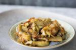 Italian Sweet and Sour Glazed Artichokes with Caramelized Onions Recipe Appetizer