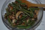 French Sauteed Green Beans With Mushrooms Appetizer