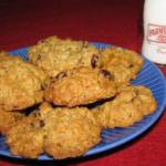 American Oatmeal and Dried Cranberry Cookies Dessert