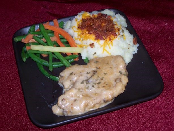 Australian Saucy Crock Pot Pork Chops 1 Dinner