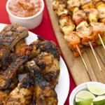 Grilled Chicken and Ribs recipe