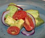 Australian Grape Tomato and Avocado Salad Appetizer
