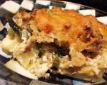 American Savory Asparagus Bread Pudding 1 Appetizer
