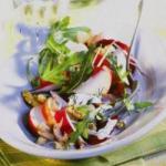 American Beetroot Salad with Arugula and Walnuts Dessert
