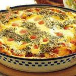 Australian Clafoutis of Cherry Tomatoes and Goat Cheese Appetizer