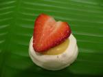 Canadian Vacherins With Lemon Curd and Strawberries Dessert