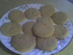 British Oldfashioned Sugar Cookies Dessert