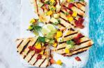 Chicken Quesadillas With Chipotle Relish And Mango Salsa Recipe recipe