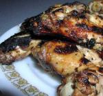 Cambodian Grilled Ginger Chicken Wings Appetizer