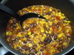 American Roasted Corn and Black Bean Chili Dinner