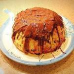 Italian Bread Pudding with Panettone zuccotto Dessert