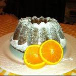 Italian Orange Cake with Oil Dessert