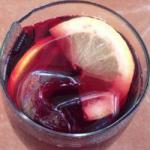 Canadian Sangria with Oranges Peaches and Pineapples Appetizer