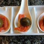 American Spoons to Salmon and Capers Appetizer